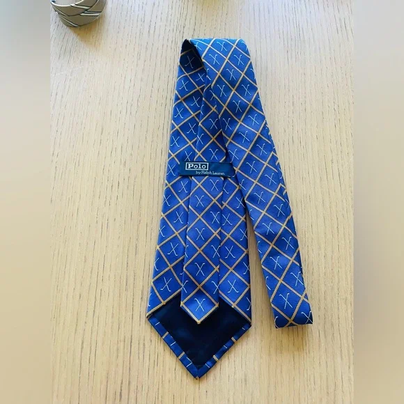 POLO RALPH LAUREN NWOT MENS SILKGOLF TIE